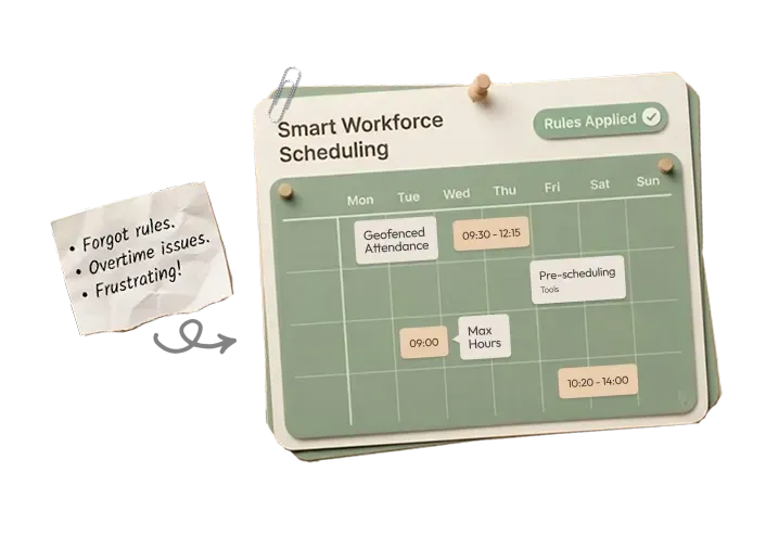 Smarter scheduling,